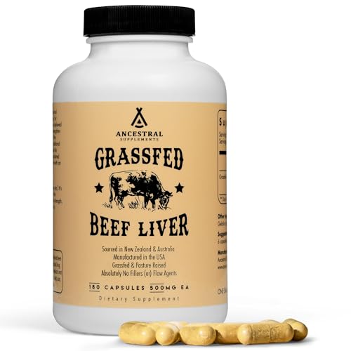 Beef Liver Support Capsules (180 Count)