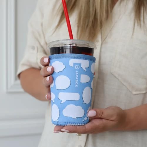 JavaSok Iced Coffee & Cold Soda Insulated Neoprene Cup Sleeve