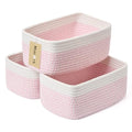 Small Storage Baskets for Organizing (3 Count)