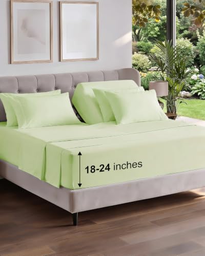 Extra Deep Flex Top Split Head King Sheet Set
