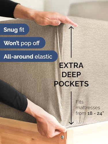 Extra Deep Twin Sheet Set