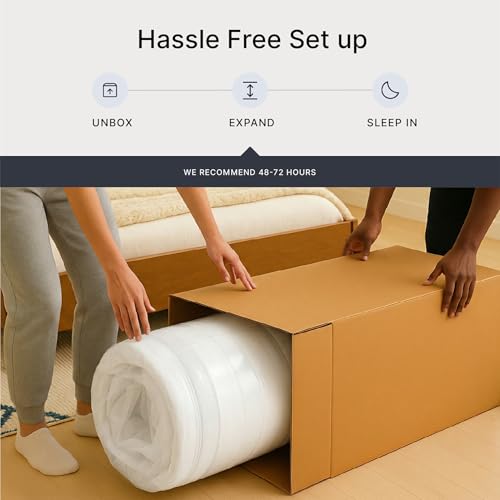 10 Inch Memory Foam King Mattress in a Box