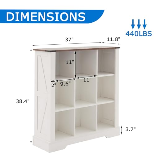 9 Cube Bookcase (6 Count)