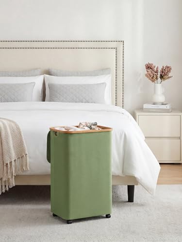 Laundry Basket with Wheels
