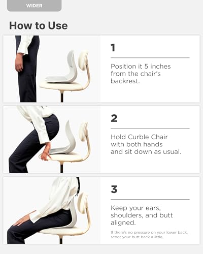Wider 2 Pack Ergonomic Desk Chair Seat Cushion (2 Count)