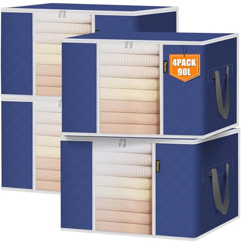 4 Pack Clothes Storage Bags (4 Count)