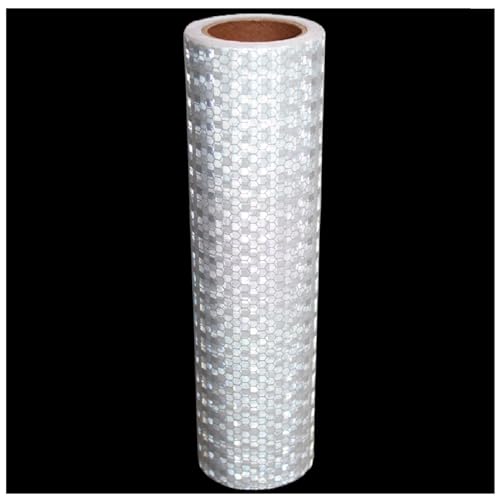White Reflective Tape 8 inch Wide