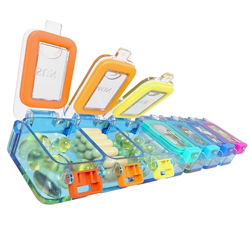 Weekly Pill Organizer 1 time a Day (7 Count)
