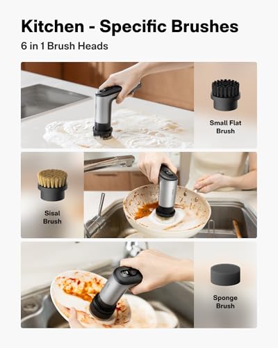 Grip™ Cordless Electric Spin Scrubber