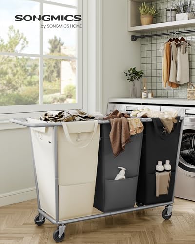 Laundry Basket with Wheels