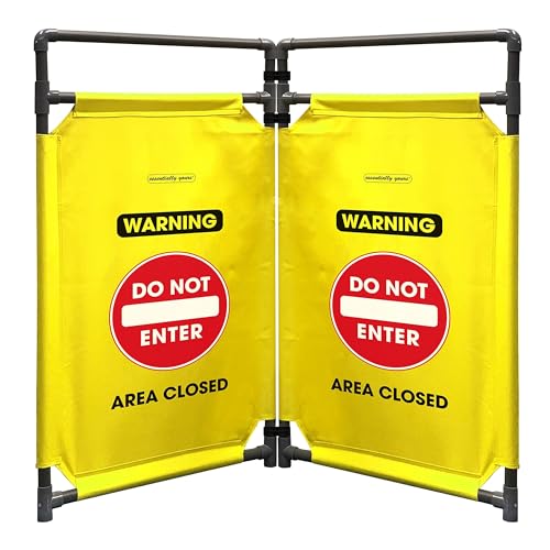 Do Not Enter Foldable Safety Barricade
