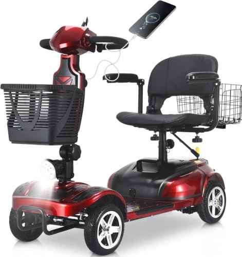 Heavy Duty All Terrain Fast Wheel Mobility Scooter for Seniors and Adults