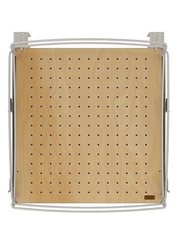 2 Tier Pull Out Kitchen Cabinet Storage Organizer with Solid Bottom & Undermount Soft