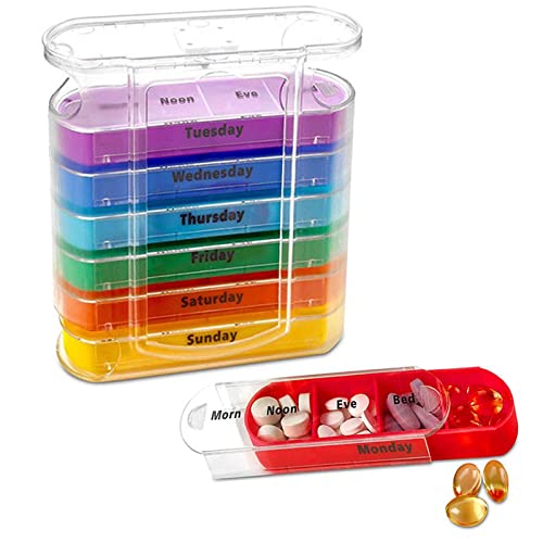 Weekly Stackable Pill Organizer
