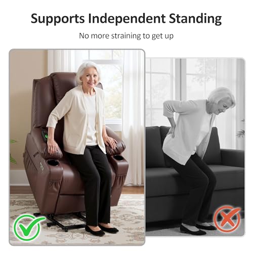 Small Power Lift Recliner Chair for Elderly
