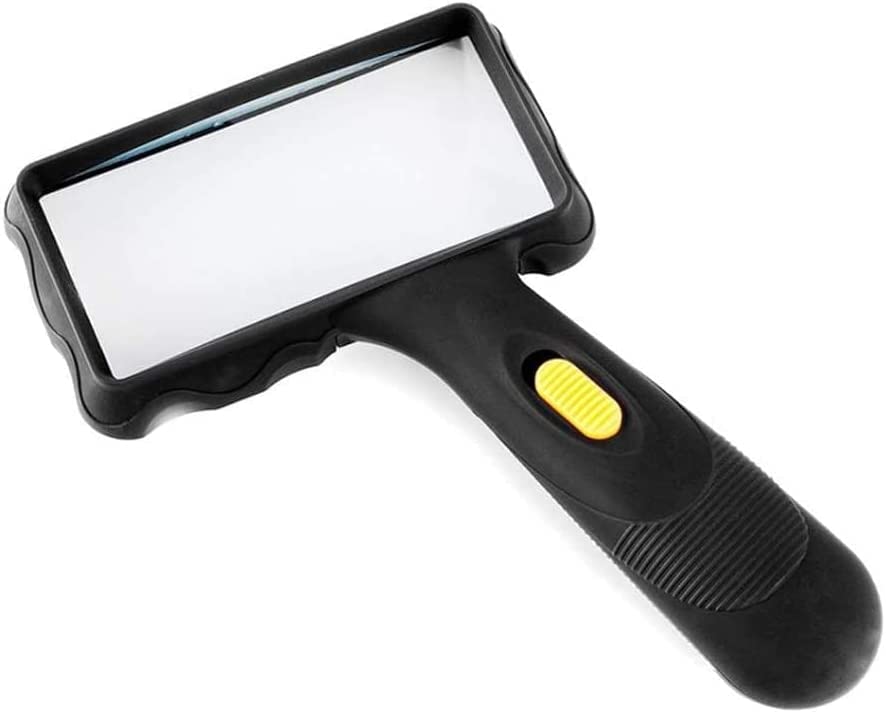 Hand held Rectangular Magnifying Glass