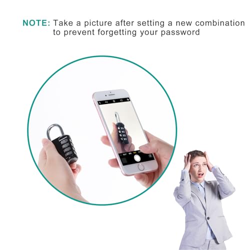 Combination Lock Outdoor 2 Pack (2 Count)