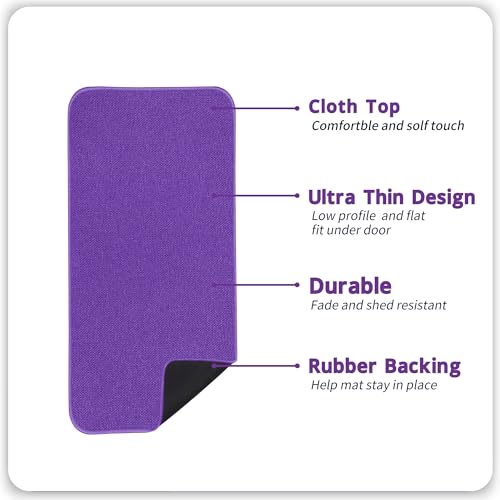 Bath Mat Ultra Thin Bathroom Runner Rugs (7 Sq Ft)