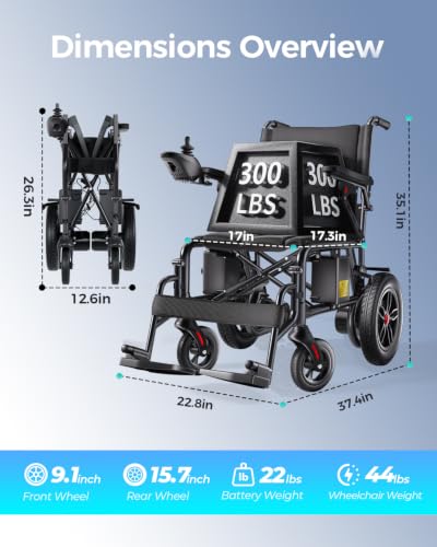 2026 New Upgrade Foldable Electric Wheelchairs for Adults