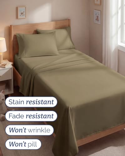 Twin 4 Piece Bed Sheet Set