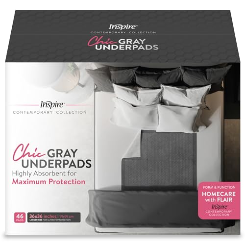 Extra Large Super Absorbent Disposable Bed Pads for Chronic Incontinence Ultra Thick and Absorbent Bed Pads Disposable Adult (50 Count)