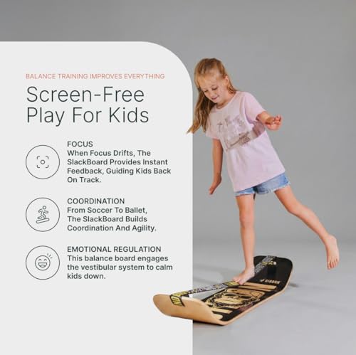 SlackBoard GiBoard Balance Board Kids & Adults
