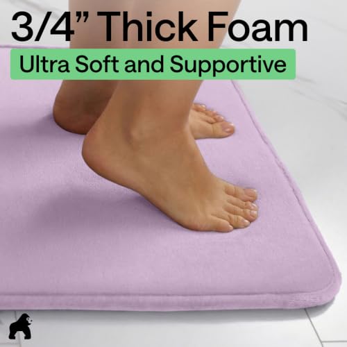 Memory Foam Bath Rug for Bathroom