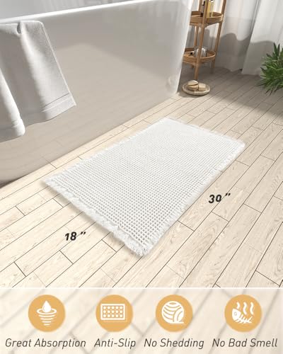 Upgraded Waffle Bath Mat (3 Sq Ft)