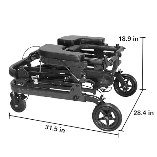Adjustable Medical Walker with Stand