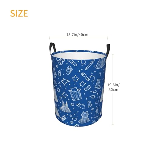 Laundry Basket Colorful Lin Collapsible Large Capacity