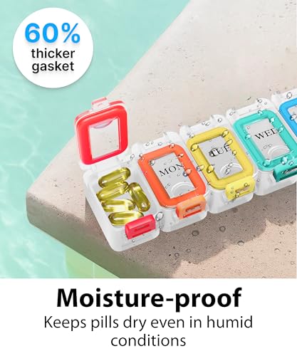 Weekly Pill Organizer 1 time a Day (7 Count)
