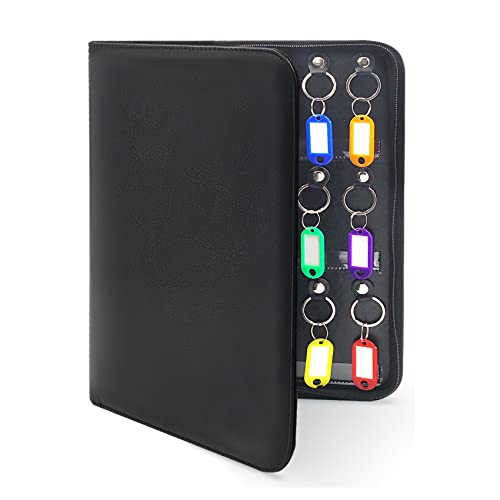 Portable Zippered Key Organizer