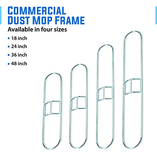Commercial Dust Mop Frame 48 Inch (12 Count)