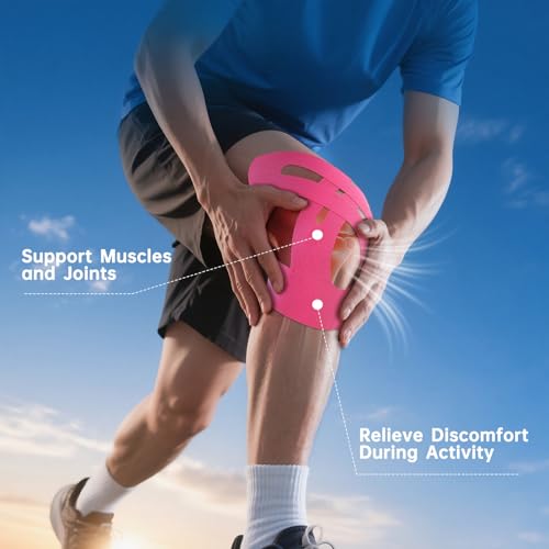 Precut Kinesiology Tape for Knees (10 Count)
