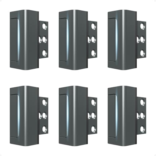 6Pack Door Reinforcement Lock Home Security (6 Count)