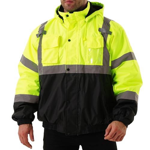 Hi Vis Safety Jacket for Men