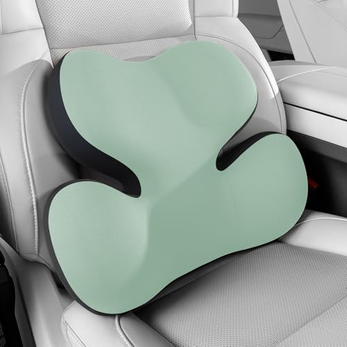 Ergonomic Memory Foam Lumbar Support Pillow for Car