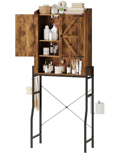 Over The Toilet Storage Cabinet with Metal Stand