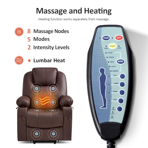 Small Power Lift Recliner Chair for Elderly