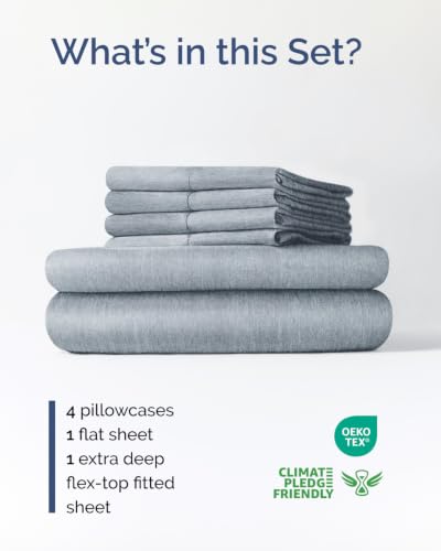 Flex Top Split Head King 6 Piece Sheet Set