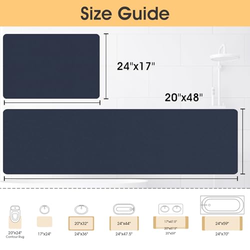 Non Slip Bath Mat (2.8992 Sq Ft)