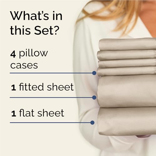 Full 6 Piece Bed Sheet Set