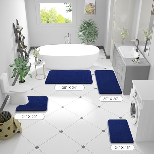 Large Bathroom Rugs 44x32