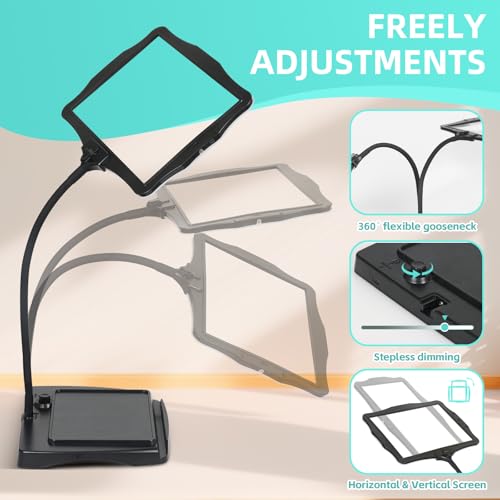 Magnifying Glass with Light and Stand 50 Ultra