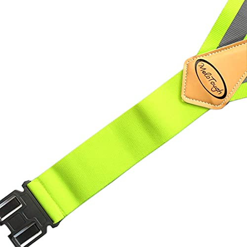Hi Vis Safety Suspenders Reflective Safety Tool Belt Suspender for Men Heavy duty big and tall