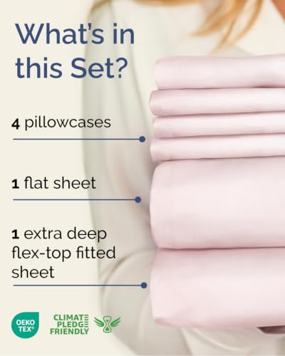 Flex Top Split Head King 6 Piece Sheet Set
