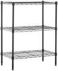 3 Shelf Adjustable Heavy Duty Steel Wire Rack Storage Shelving Organizer with Storage Space