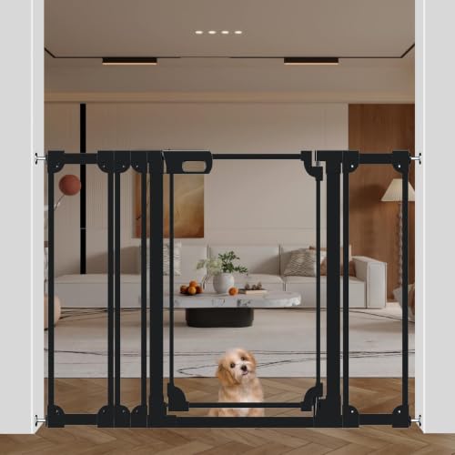 40" Extra Tall Clear Acrylic Dog Gate 48.42