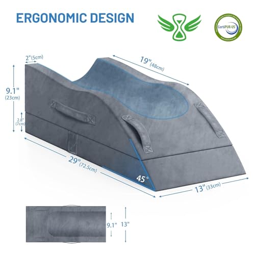 Leg Elevation Pillow for After Surgery