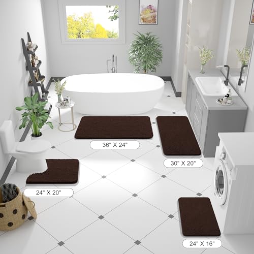 Bathroom Runner Rugs 59x24